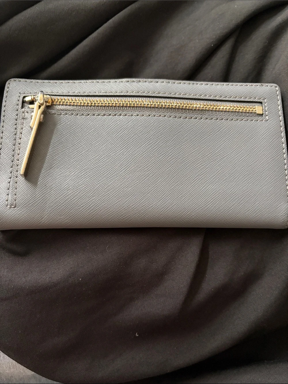 kate spade Two-Tone Light Gray & Gray Wallet